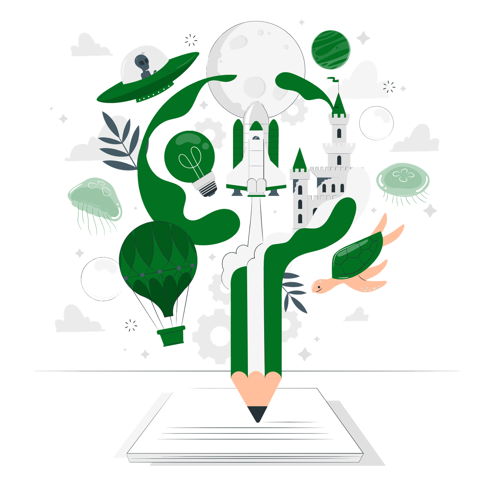 Creative writing-pana